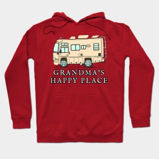 RV Motorhome GRANDMA'S HAPPY PLACE Hoodie